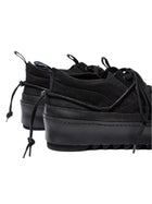 The Viridi-Anne Double Lace-up Shark Sneakers Black