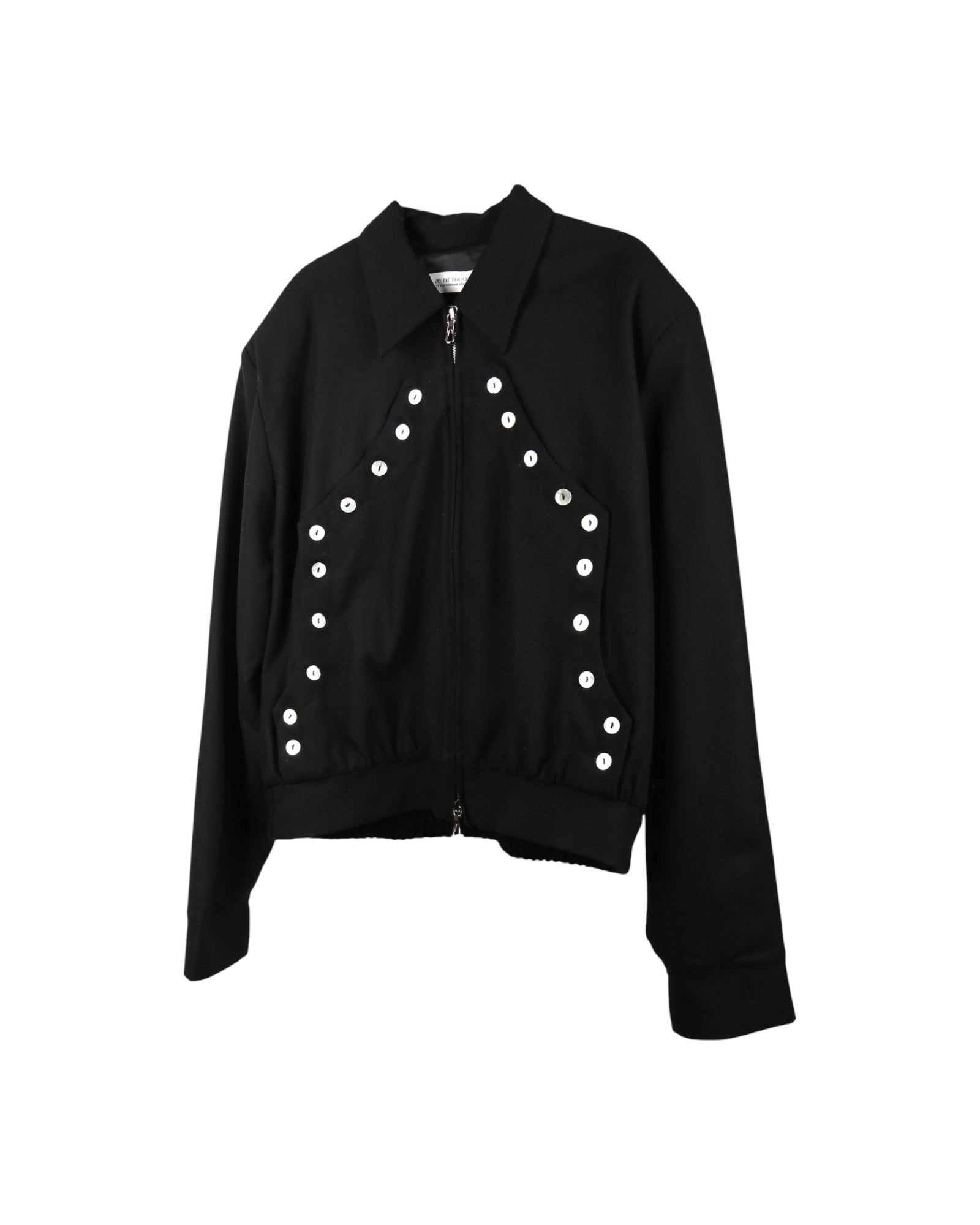 ænrmòus Relax Panel Jacket Black