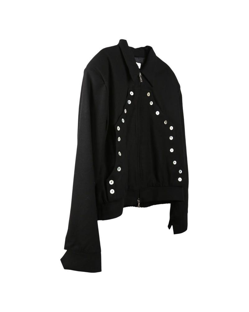 ænrmòus Relax Panel Jacket Black