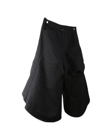 ænrmòus Over Knee Shorts Black