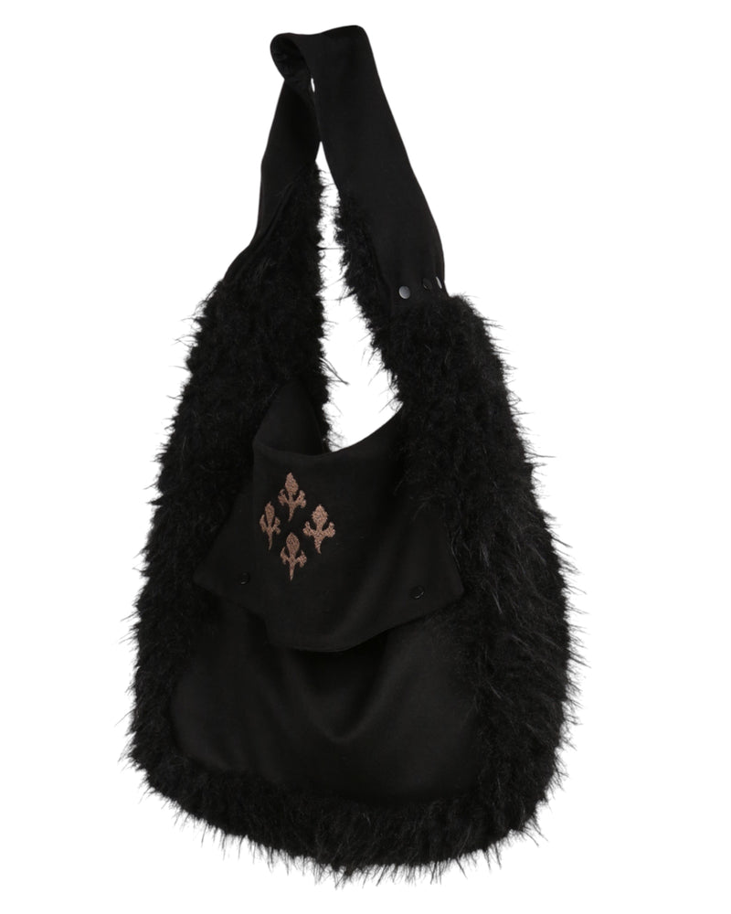 ænrmòus Overfur Bag Black