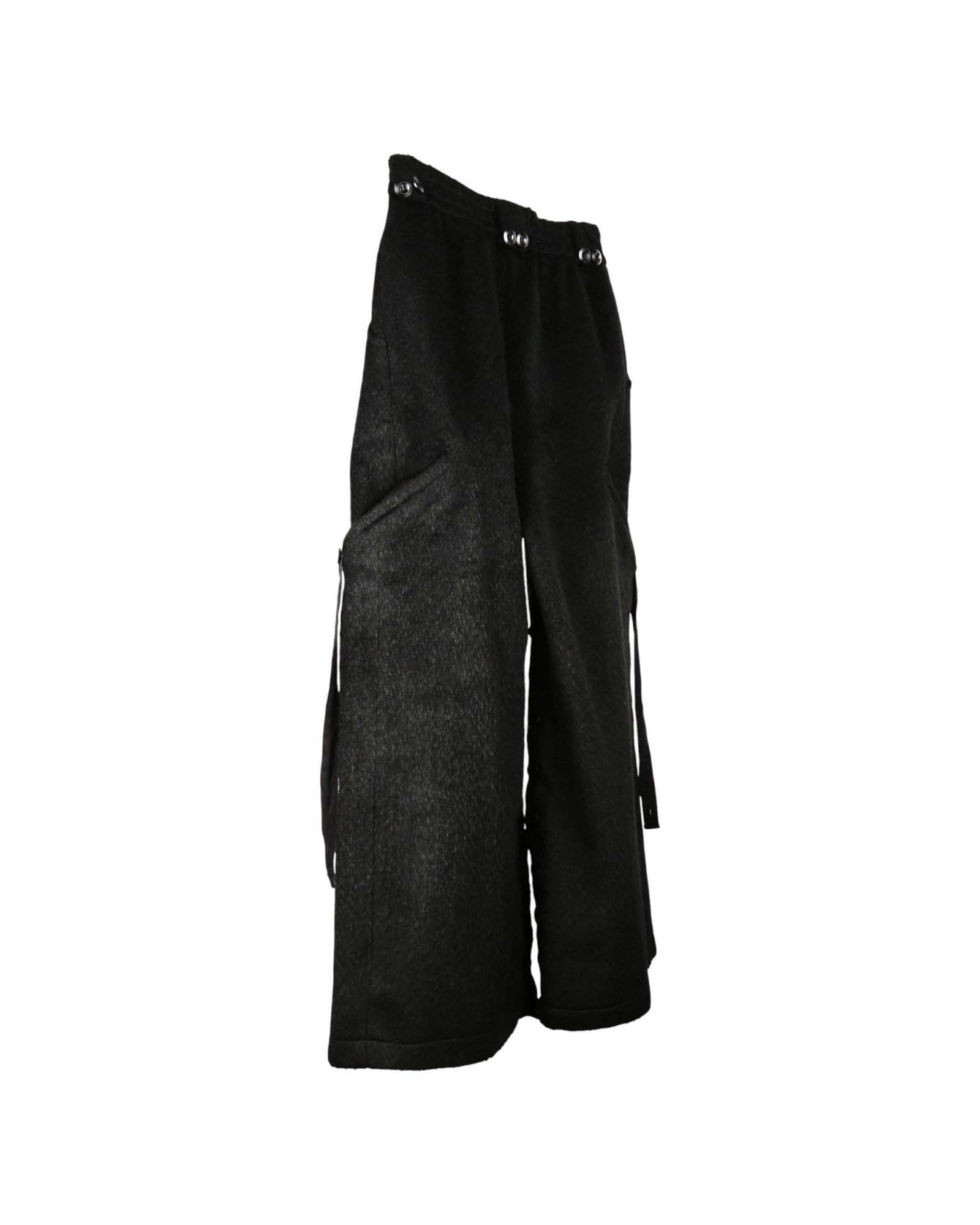 ænrmòus Stitched Transform Pants Black