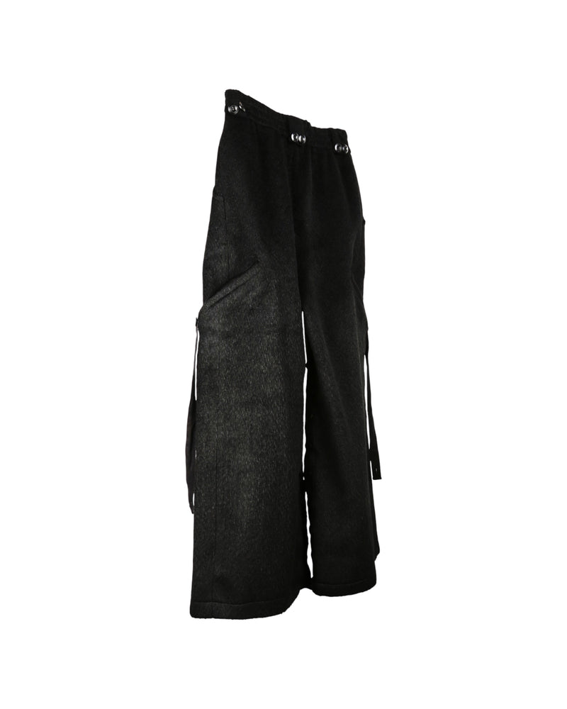ænrmòus Stitched Transform Pants Black