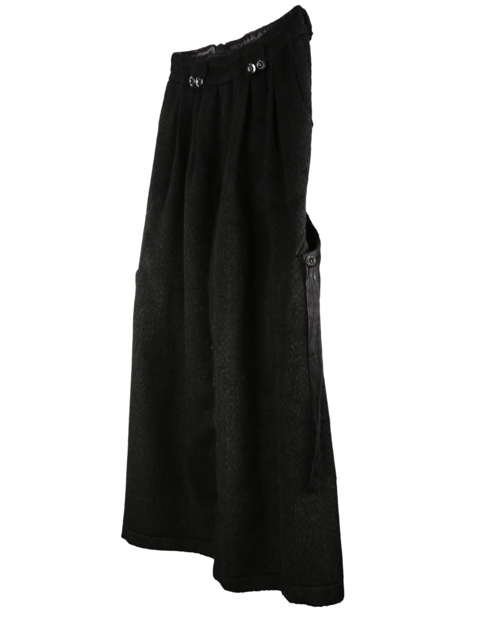 ænrmòus Stitched Transform Pants Black