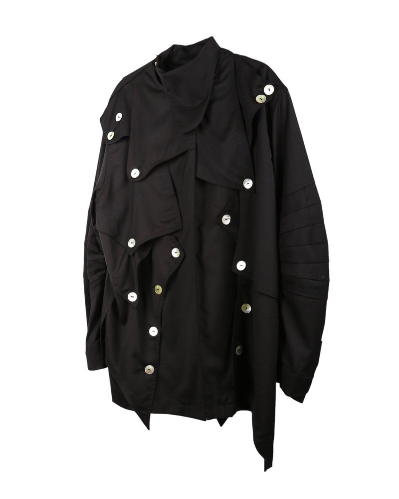 ænrmòus Flappi Shirt Black