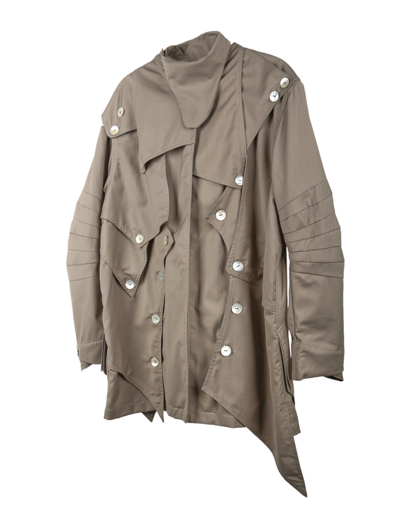 ænrmòus Flappi Shirt Khaki