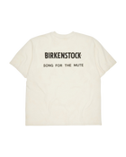 Song For The Mute x Birkenstock 'The Artist' Aged T-Shirt White Dirty Wash