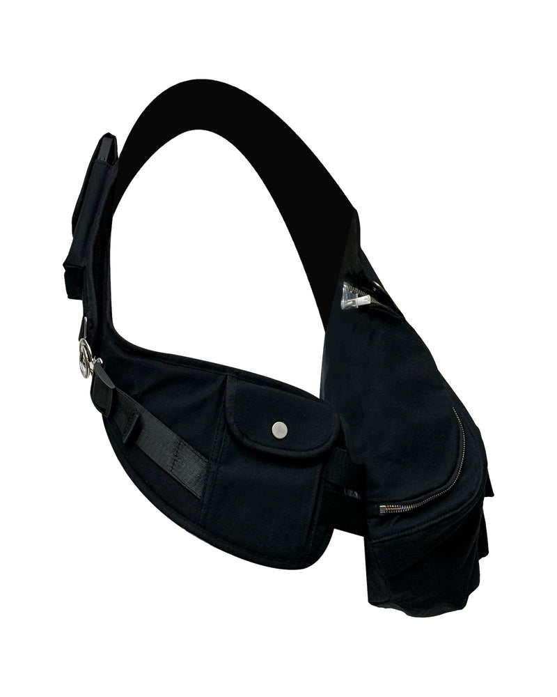 FFFPOSTALSERVICE Cargo Tech Sling Bag Black