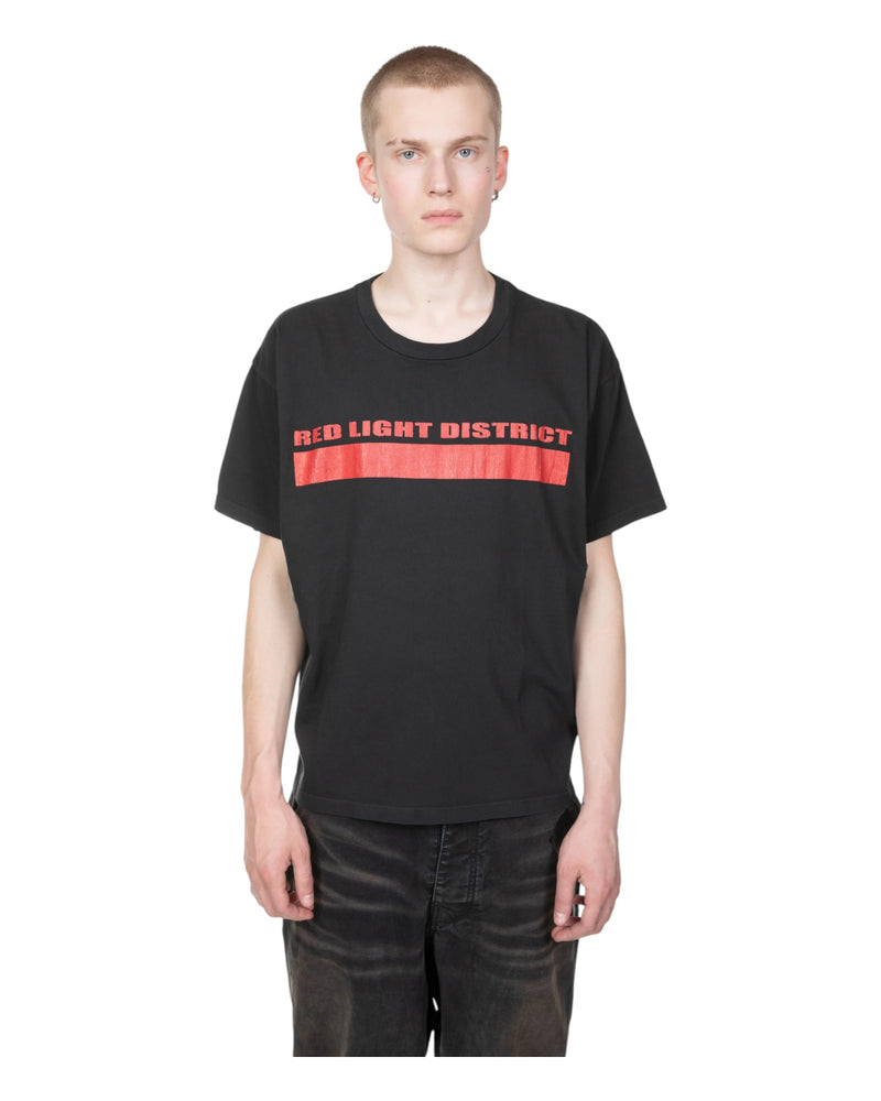 Alexander Digenova Red Light District T-shirt Black