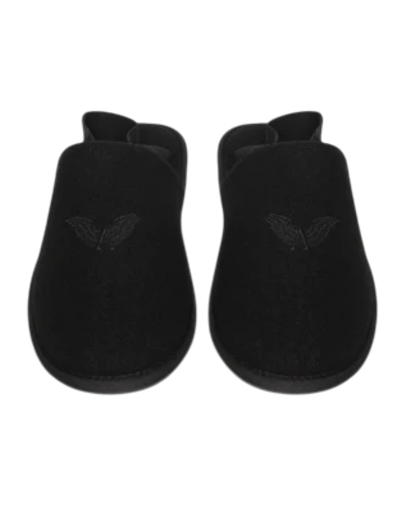 Alexander Digenova Hotel Slippers Black
