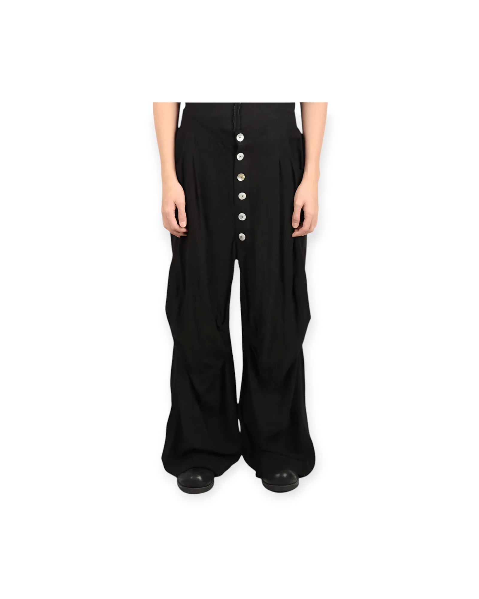 aenrmous AENRMOUS ブラック Benedetta ショートパンツ aenrmous AENRMOUS ブラック Benedetta ショートパンツ