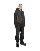 Alexander Digenova Rubber Band Hoodie Intage Black
