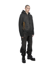 Alexander Digenova Rubber Band Hoodie Intage Black