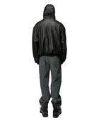 Alexander Digenova Leather Underground Jacket Black