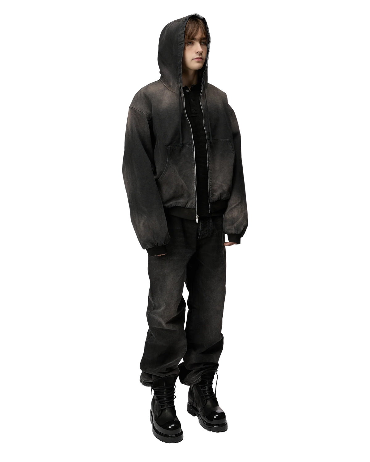 Alexander Digenova Underground Canvas Jacket Black