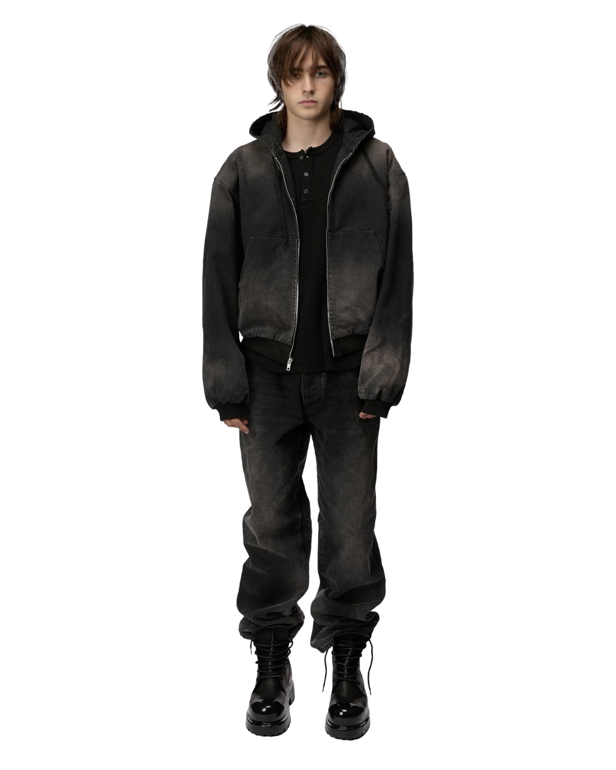 Alexander Digenova Underground Canvas Jacket Black