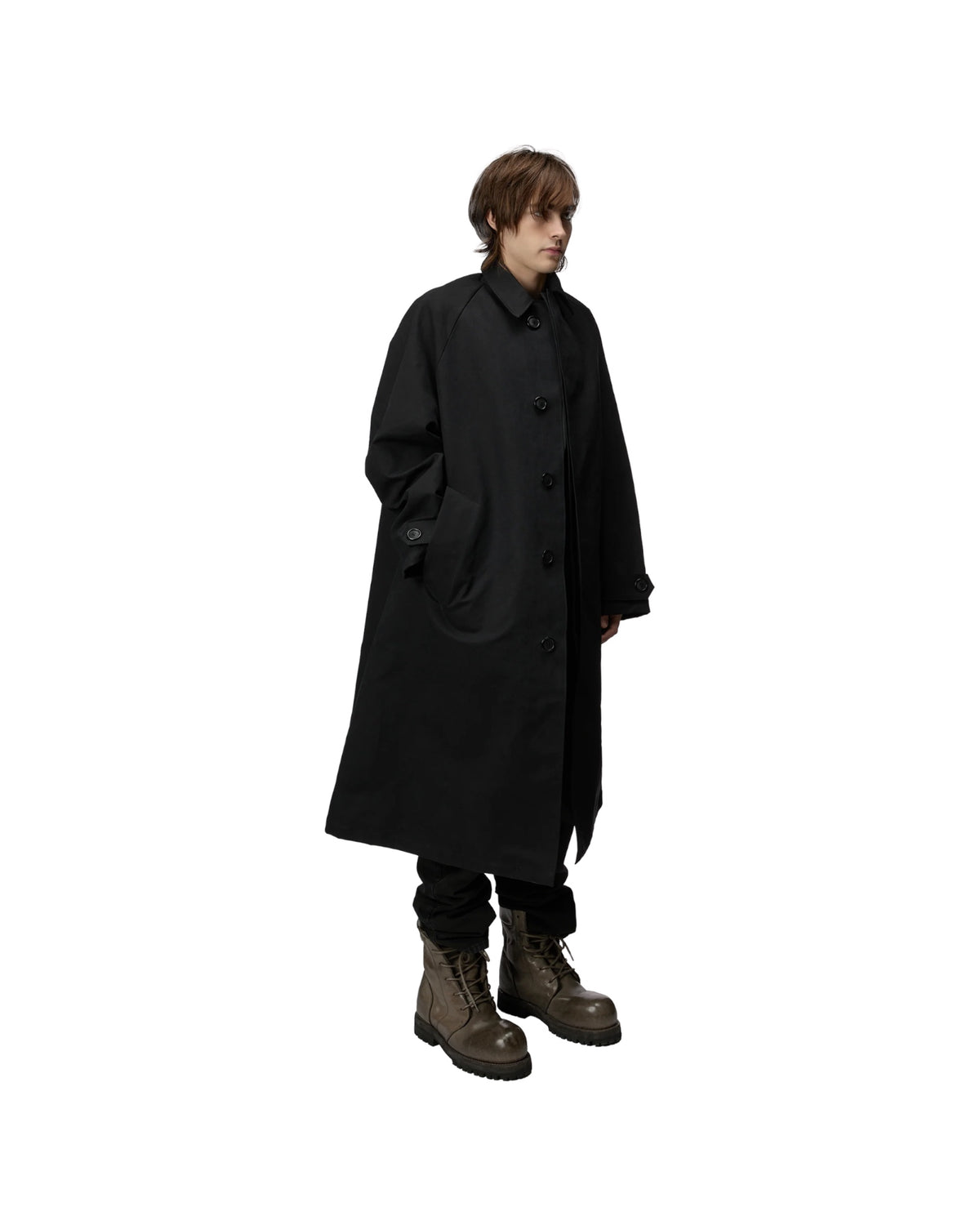 Alexander Digenova Trench Coat Black
