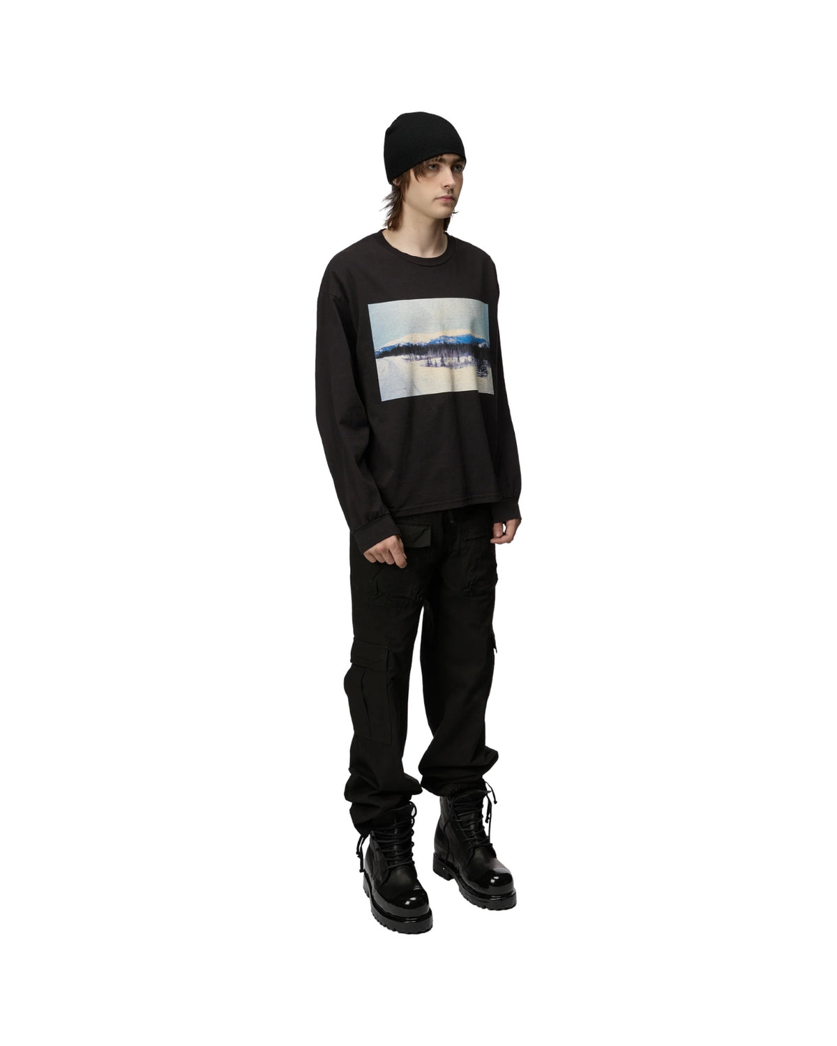 Alexander Digenova Alaska Polaroid Long Sleeve Black