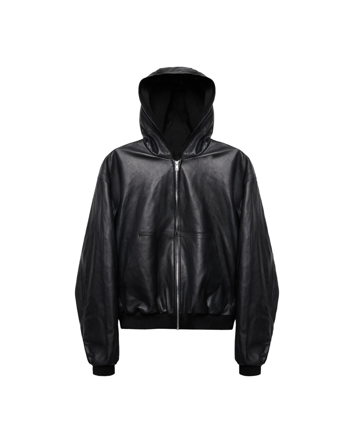 Alexander Digenova Leather Underground Jacket Black