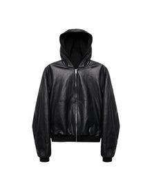Alexander Digenova Leather Underground Jacket Black