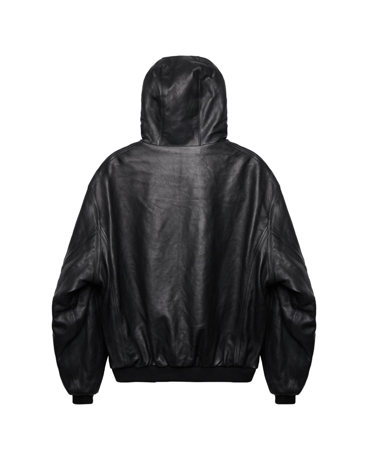 Alexander Digenova Leather Underground Jacket Black