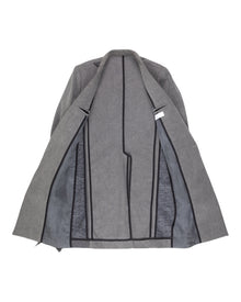 Alexander Digenova Cut Out Coat Grey