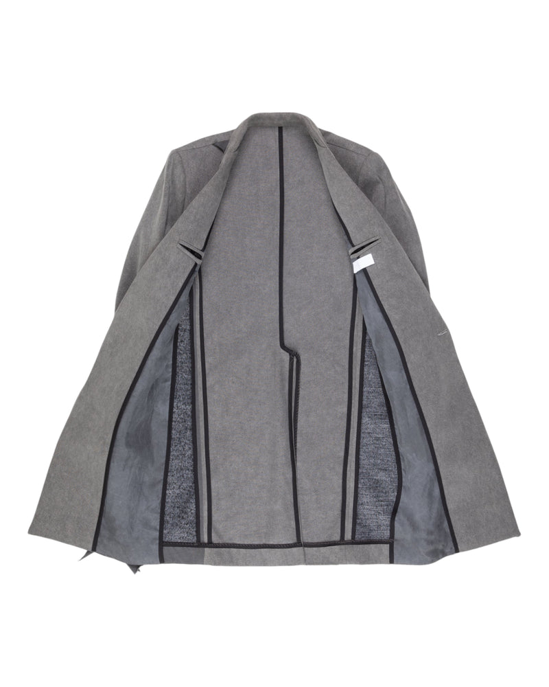 Alexander Digenova Cut Out Coat Grey