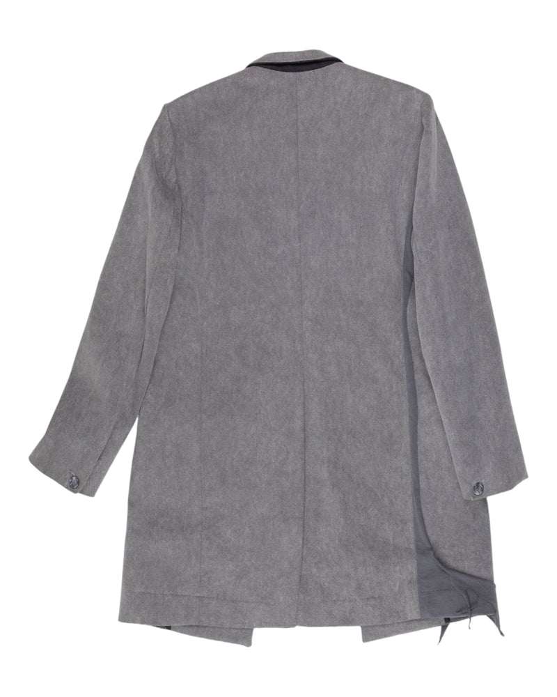 Alexander Digenova Cut Out Coat Grey
