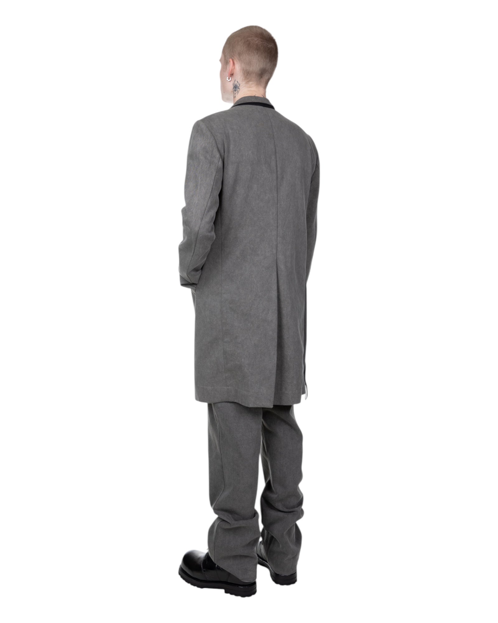Alexander Digenova Cut Out Coat Grey