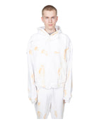 Alexander Digenova Cut Out Hoodie White