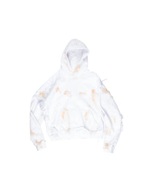 Alexander Digenova Cut Out Hoodie White