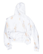 Alexander Digenova Cut Out Hoodie White