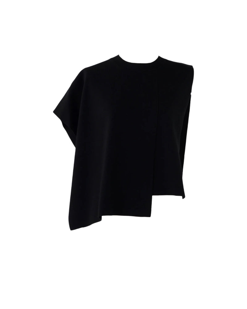 Enfold Cape Vest Black