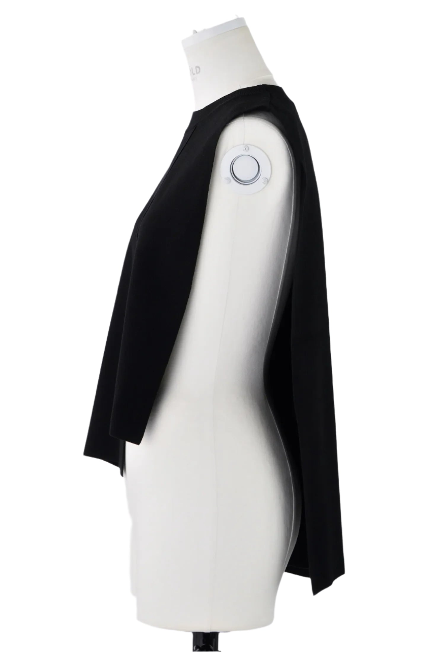 Enfold Cape Vest Black
