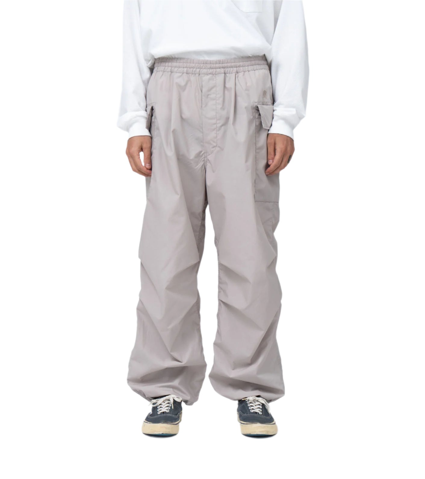 Nanamica Cargo Deck Pants Grey Beige