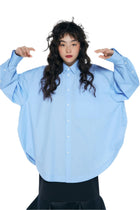Enfold Circle Shirt Light Blue