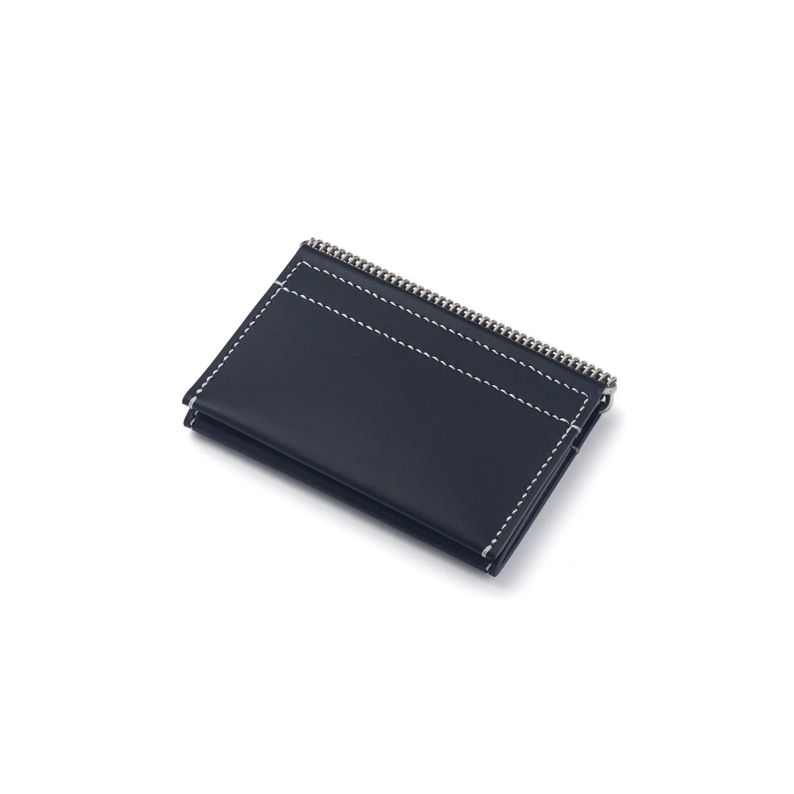 ED ROBERT JUDSON Coil Spring Card Case Black White