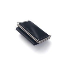 ED ROBERT JUDSON Coil Spring Trifold Wallet Black