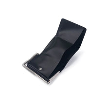 ED ROBERT JUDSON Coil Spring Trifold Wallet Black