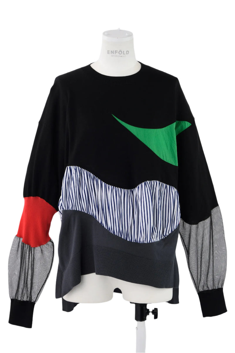 Enfold Mixed Colour Pullover Multi