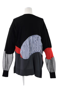 Enfold Mixed Colour Pullover Multi