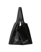 Discord by Yohji Yamamoto Dot Logo Tote Bag Large Black