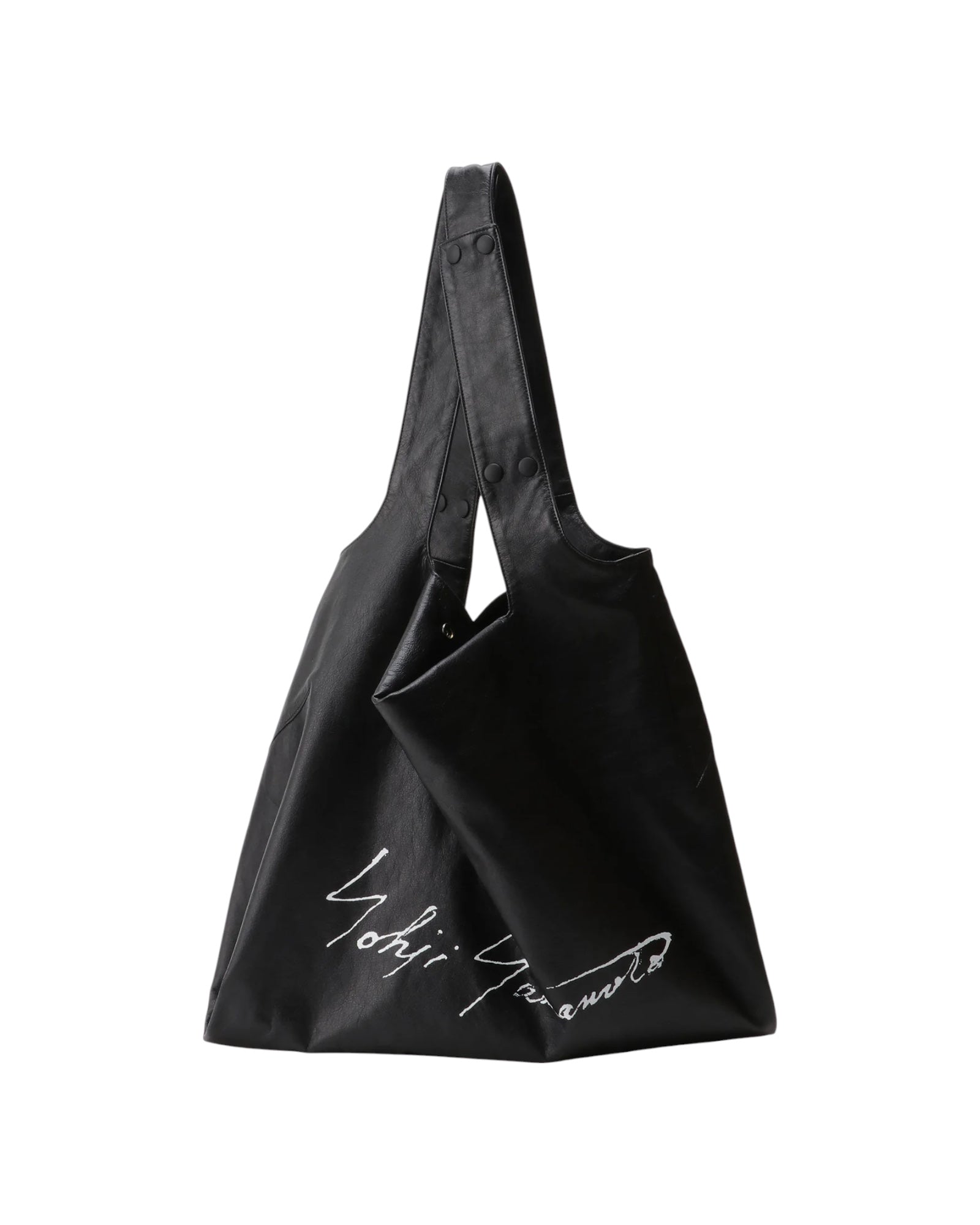 Discord by Yohji Yamamoto Dot Logo Tote Bag Large Black