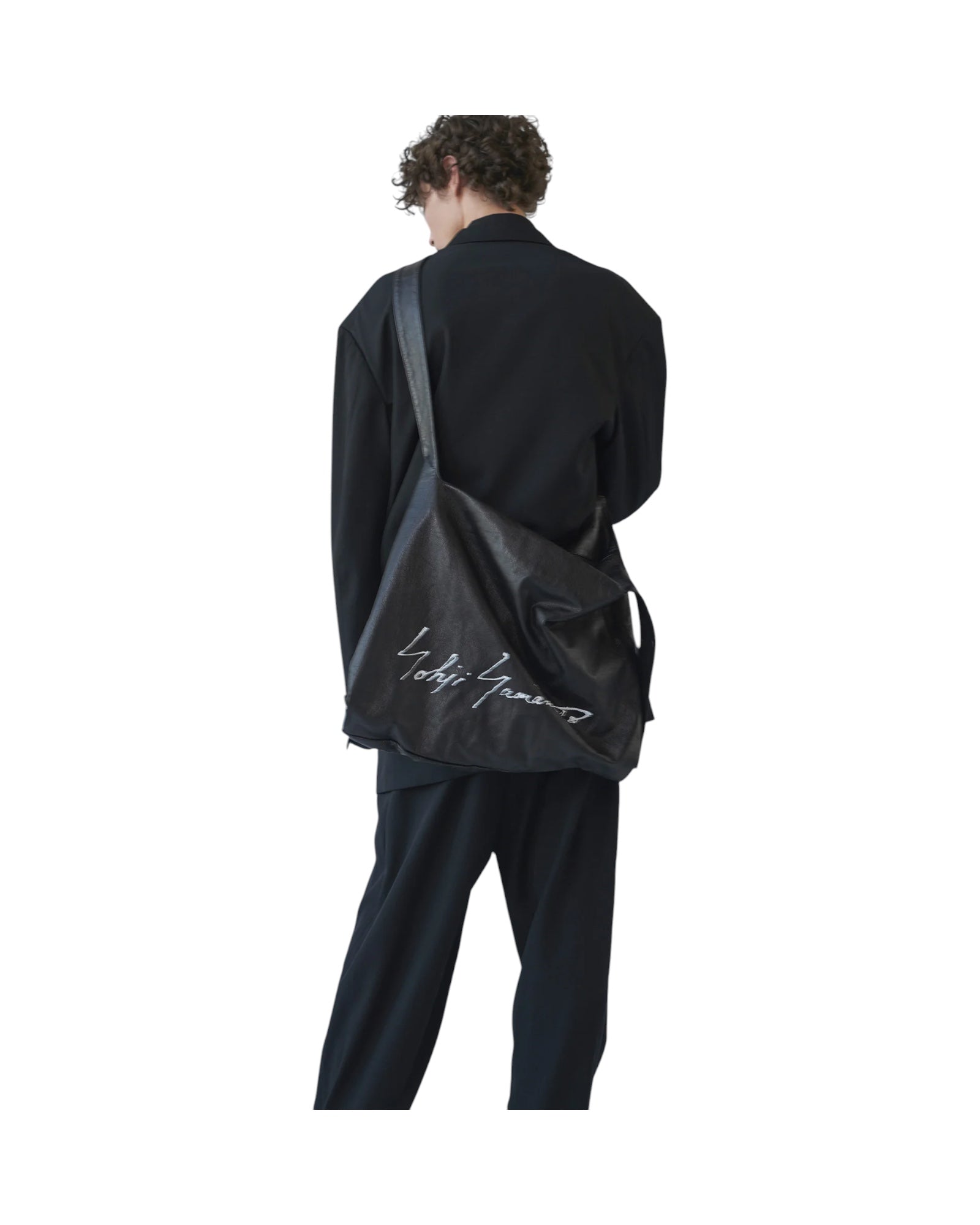 Discord by Yohji Yamamoto Dot Logo Tote Bag Large Black