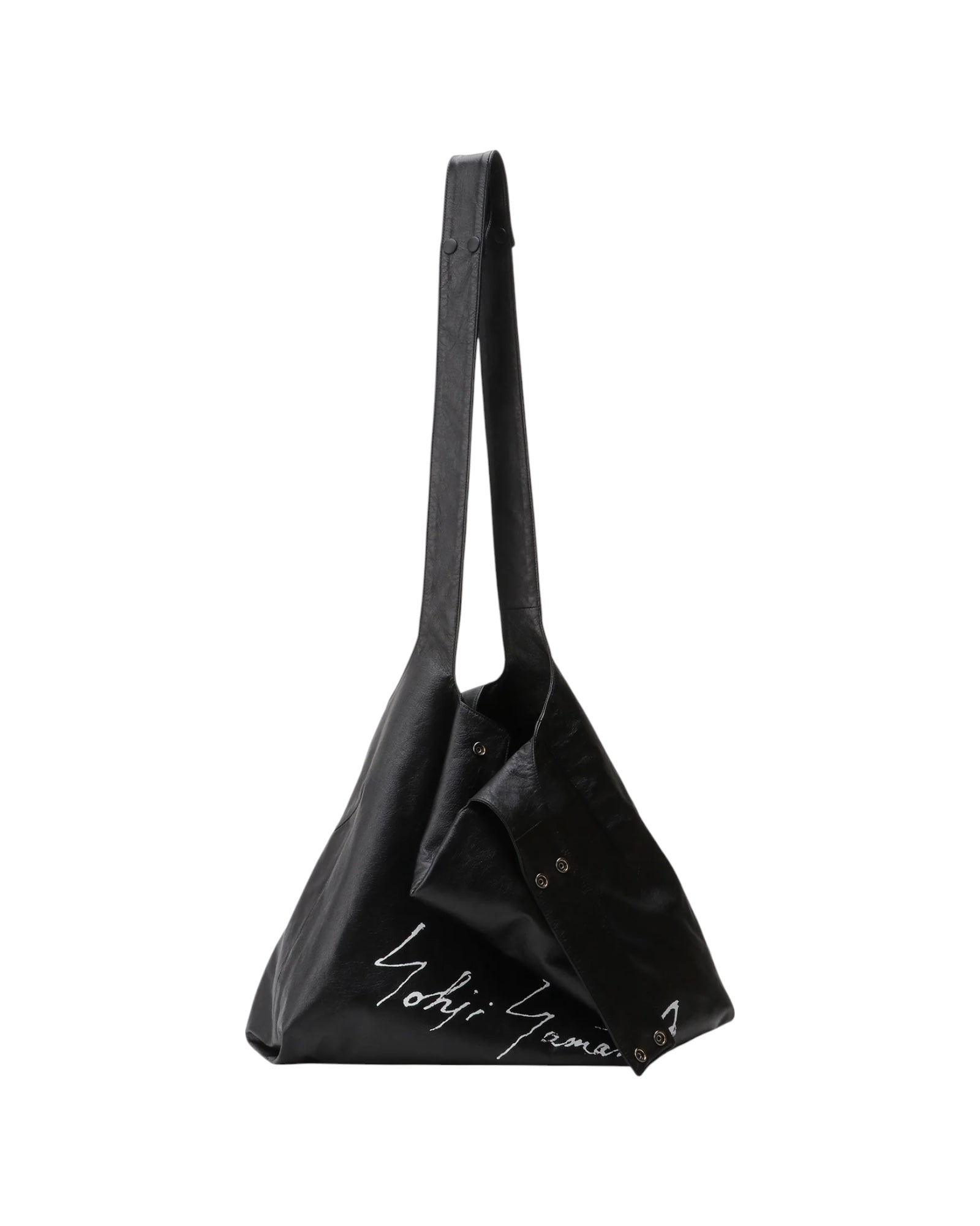 Discord by Yohji Yamamoto Dot Logo Tote Bag Large Black