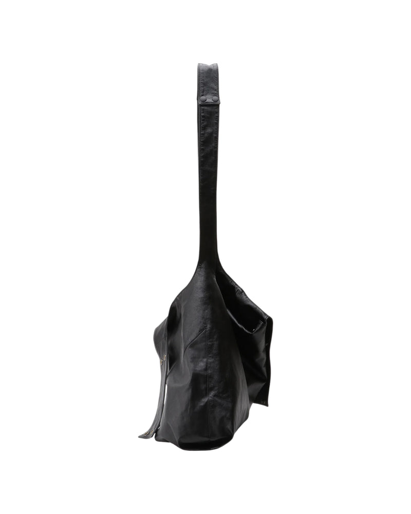 Discord by Yohji Yamamoto Dot Logo Tote Bag Large Black