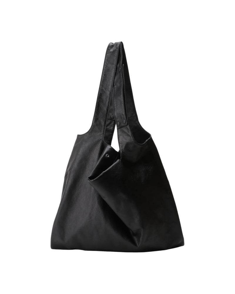 Discord by Yohji Yamamoto Dot Logo Tote Bag Large Black