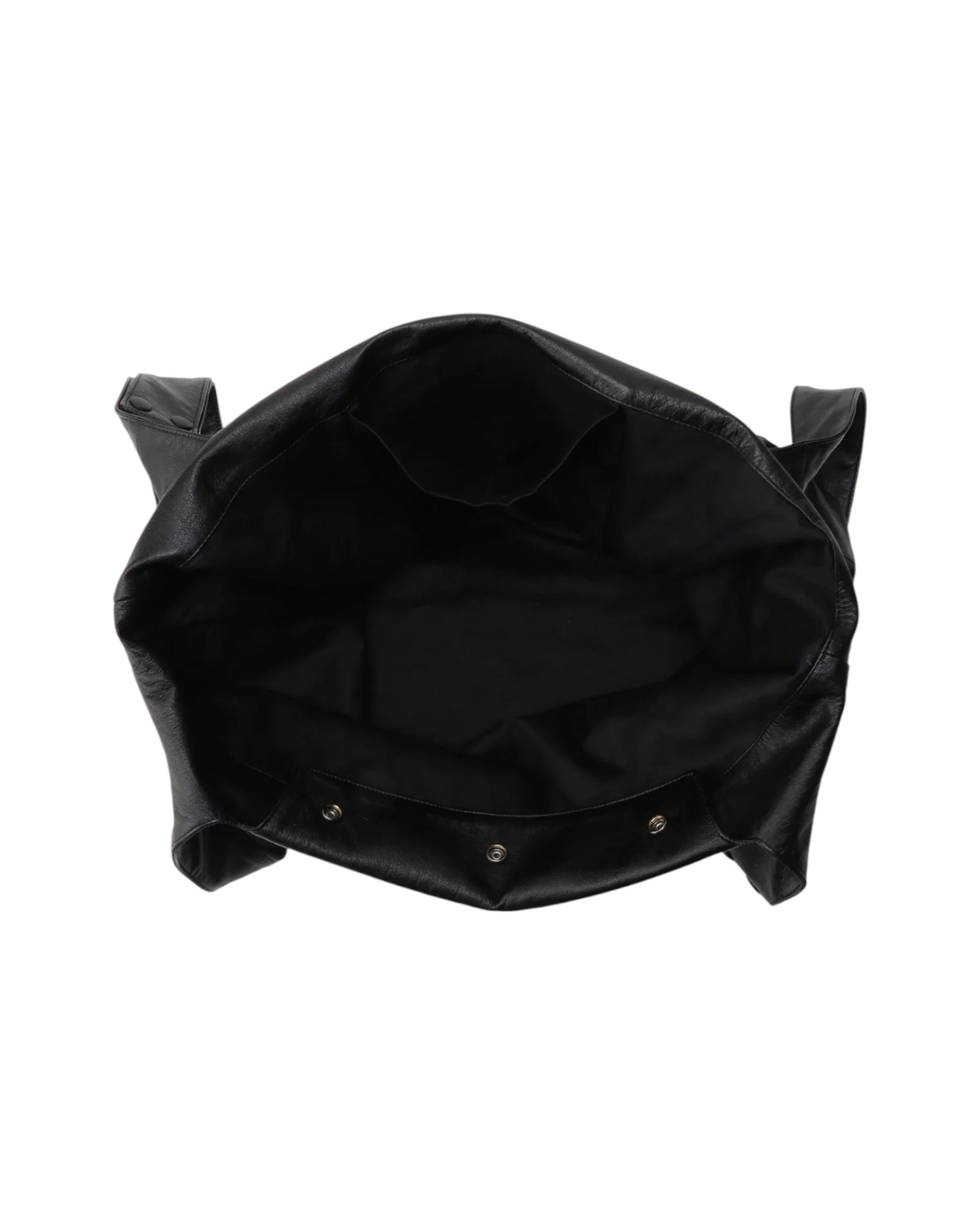 Discord by Yohji Yamamoto Dot Logo Tote Bag Large Black