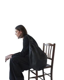 Discord by Yohji Yamamoto Tuck Backpack Large Black