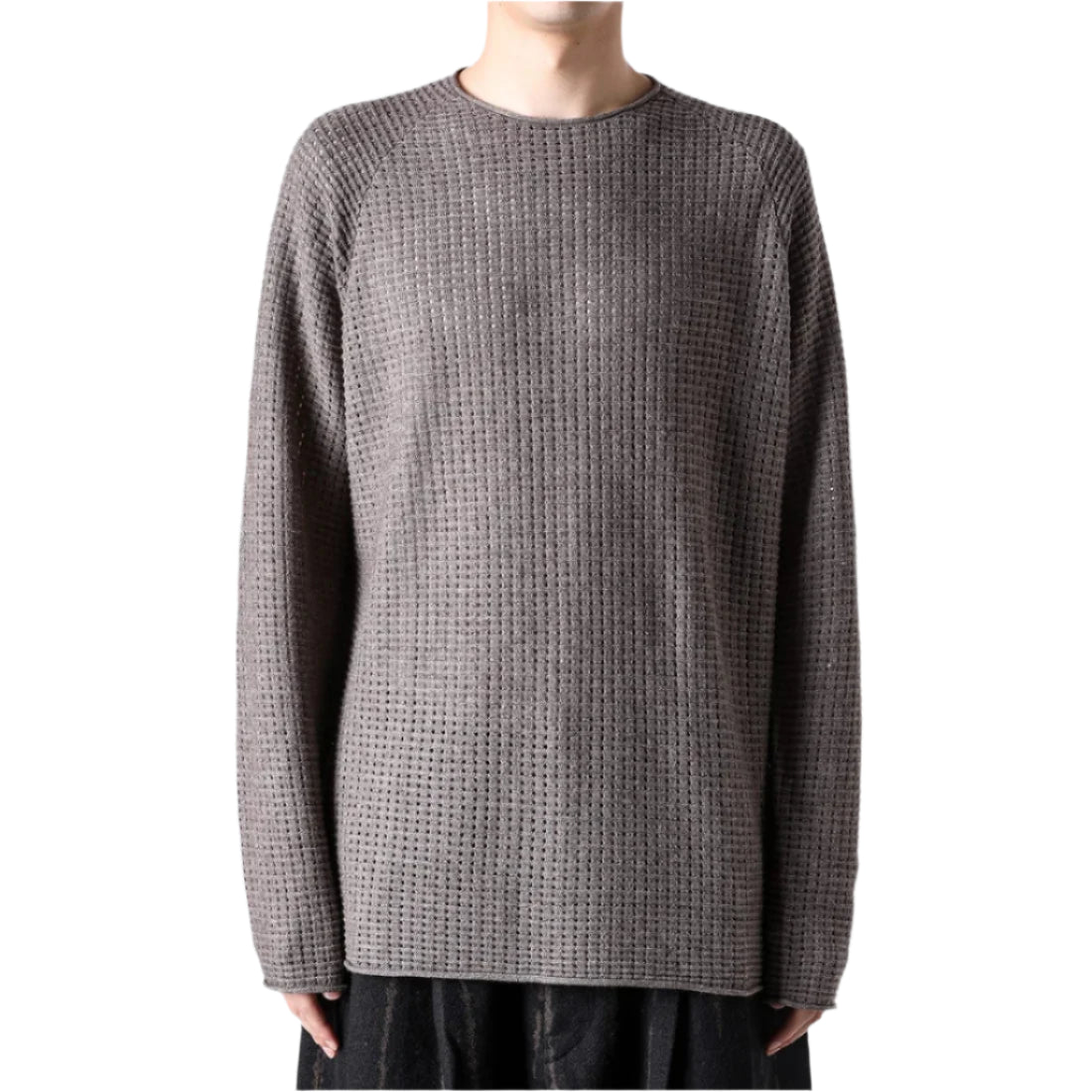 Devoa Knit Long Sleeve Grey
